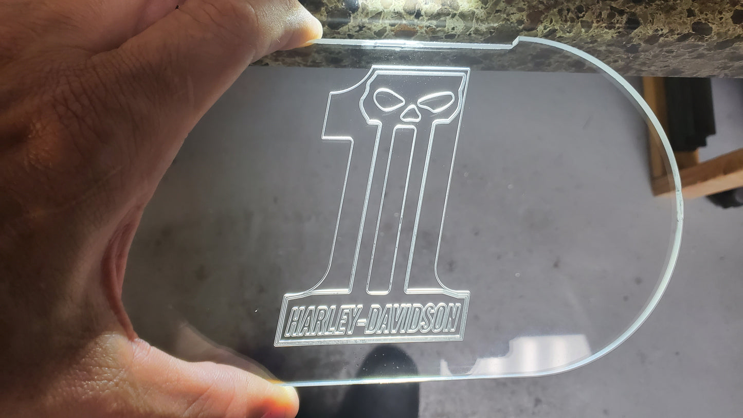 The "L.I.T." HEAVY BREATHER Clear Lid M8 Air Filter Assembly