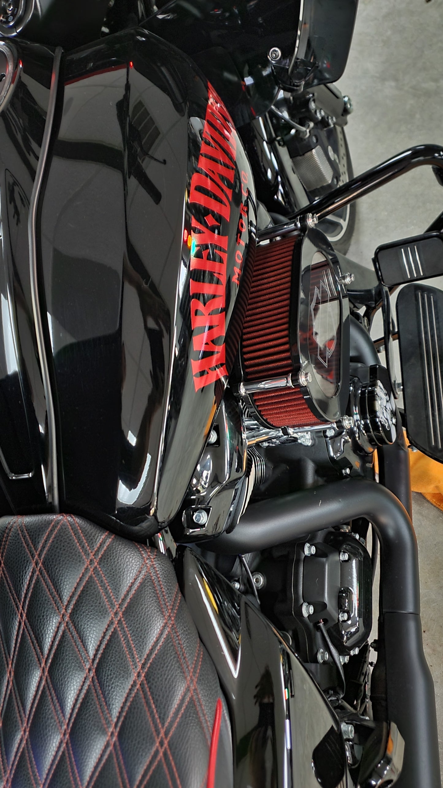 The "L.I.T." HEAVY BREATHER Clear Lid M8 2023-1/2 and up