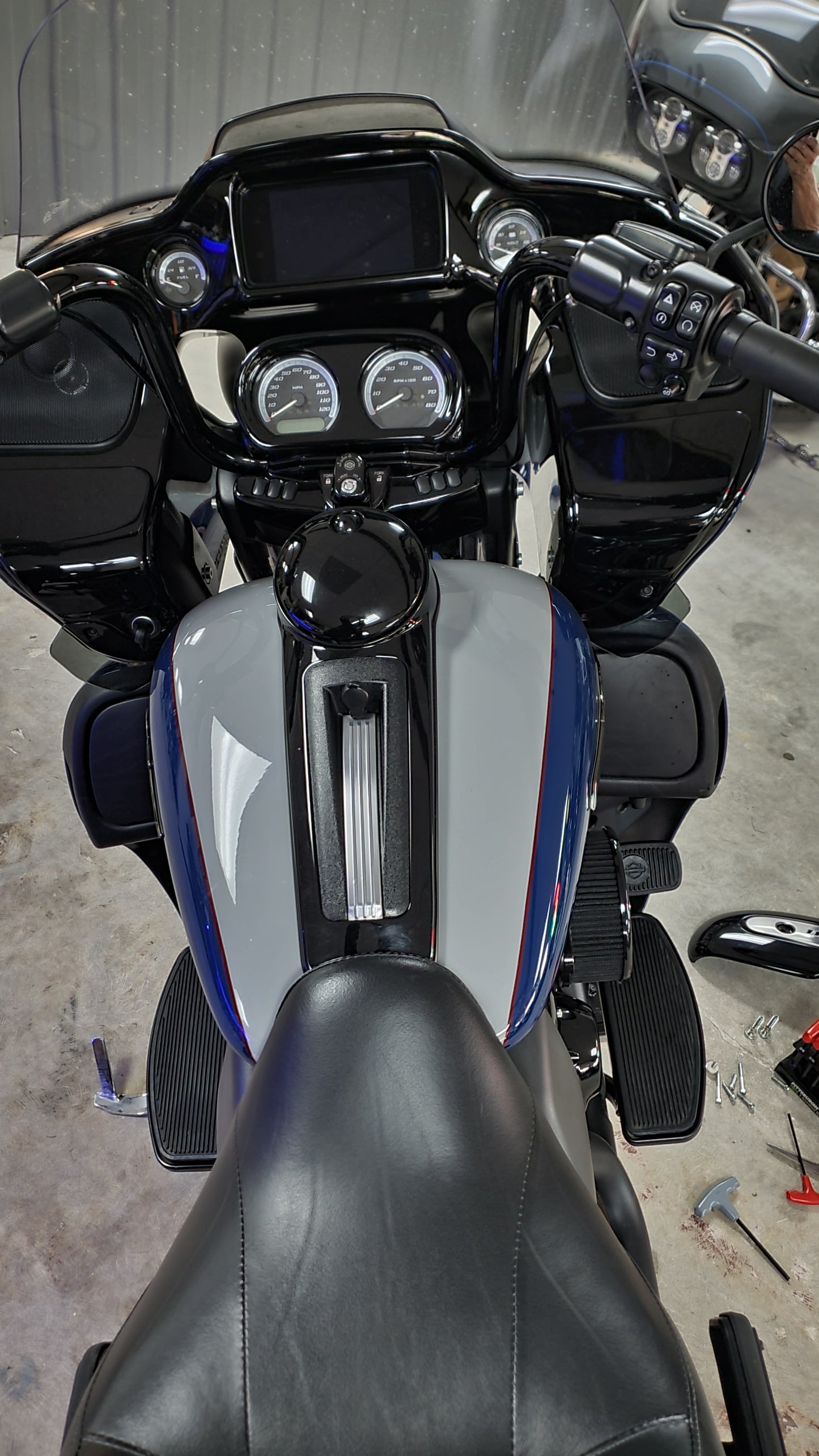 The BULLSEYE Clear Lid M8 Air Filter Assembly (NO LED)