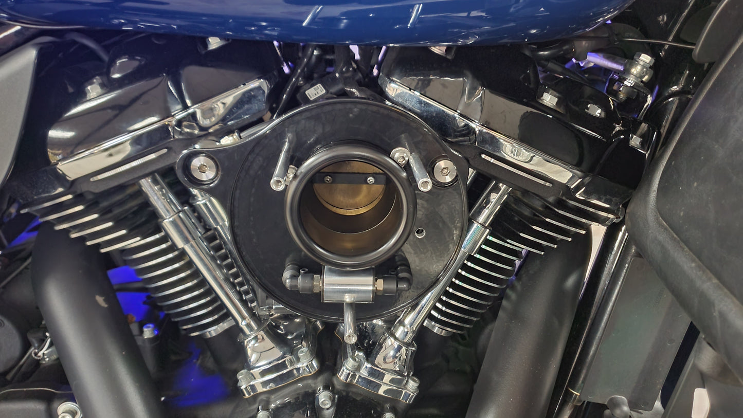 The BULLSEYE Clear Lid M8 Air Filter Assembly (NO LED)