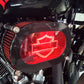 The "L.I.T." HEAVY BREATHER Clear Lid M8 2023-1/2 and up