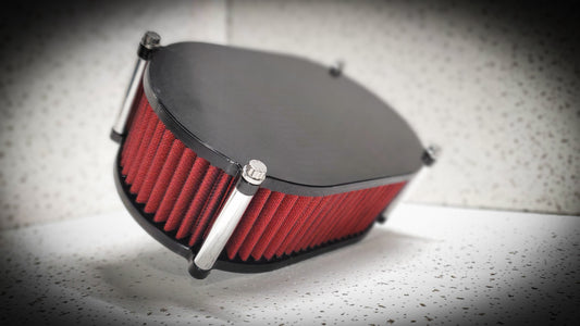 The "HEAVY BREATHER" Twin Cam Air Filter Assembly
