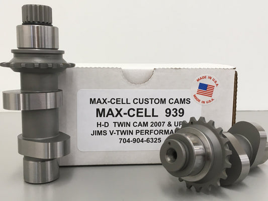 MAX-CELL T939A 2007/UP TWIN CAM .575 LIFT CAMS